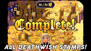 A Hat in Time - ALL DEATH WISH STAMPS! [No EZ Mode, No Mods, Post-Nerf]