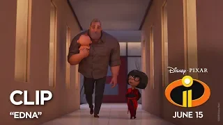 Incredibles 2 Clip - "Edna"