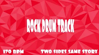 ROCK DRUM TRACK - 170 BPM (FREE)