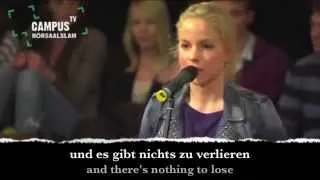 Learn German with Slam Poem "One Day / Reckoning Text" by Julia Engelmann (w/ English Subtitles)