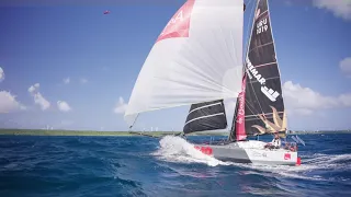 La Boulangère Mini Transat - Arrival of Federico Waksman, the first proto in Saint-François