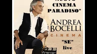 Andrea Bocelli "live" - "SE" colonna sonora di "Nuovo Cinema Paradiso"