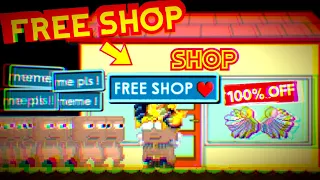 I OPENED FREE SHOP In Growtopia !!! ( 15K SUBSCRIBER SPECIAL )