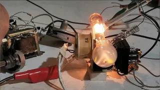 Homemade Cathode Ray Tube, Transconductance Tube Tester, and other stuff