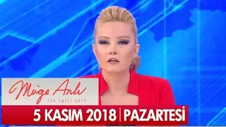 Müge Anlı ile Tatlı Sert 5 Kasım 2018 - Tek Parça