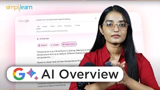 Google AI Overview | Google I/O 2024 | How Google AI Overview Works?| Generative AI | Simplilearn