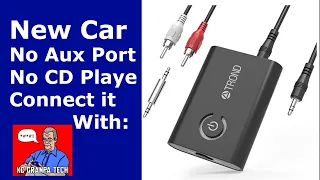 No Aux port, no problem , How to connect your CD player, IPOD, Nanopad, walkman to a new car