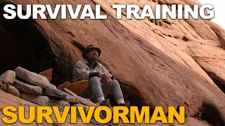 Survivorman Training!!! | Arizona with David Halladay