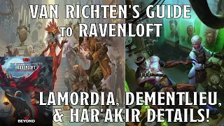 Details on 3 Domains of Dread from Van Richten's Guide to Ravenloft! | Nerd Immersion