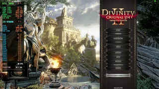 Divinity 2 Definitive Edition DE updated Asus 3080 TUF RTX OC 10GB  + 9900k Intel Benchmark