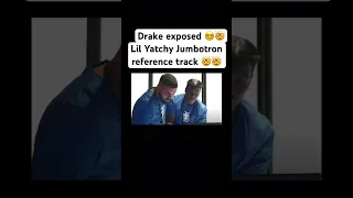 Drake Exposed ?!?🤯🤯 Lil Yachty Jumbotron Shit Reference Track Leak 😵‍💫😵‍💫 #drake #hiphop #wtf