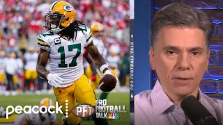 Green Bay Packers trading Davante Adams was tough for Matt LaFleur | Pro Football Talk | NBC Sports