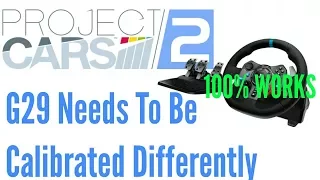 Project Cars 2 Logitech G29 Steering Wheel Setup | Settings 100% WORK | Ps4 Hack