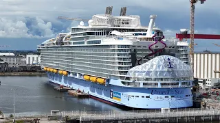 UTOPIA of the Seas départ courant  JUIN  (4k 60fps Audio;5.1) DJI Air 3