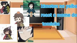 kimetsu no yaiba react a meme do tomioka (1/5)gacha art ☆Esqueci a máscara do obanai☆