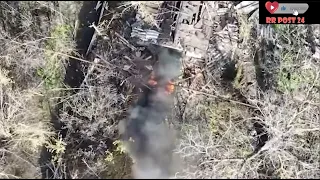 Ukraine war footage, Equipment detected   equipment destroyed,