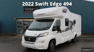 NEW 2022 Swift Edge 494 Motorhome For Sale at Camper UK