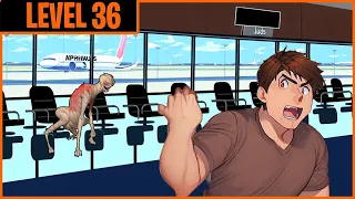 The Backrooms Airport lost my luggage! - #Backrooms Level 36 - Airport