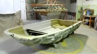 Как это сделано лодки БАРС 350.  How it's made boats BARS 350