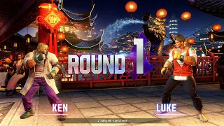 Street Fighter 6 - Ken Vs Luke [Tian Hong Yuan] [CPU Level 8] [4K @ Max Settings]