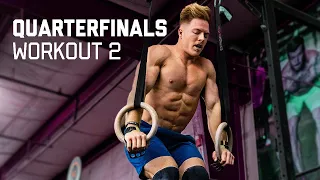 NOAH OHLSEN & JAKE BERMAN | 2022 CrossFit Quarterfinals Workout 2