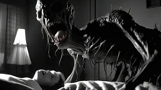 Scenes from the film "The Nightmare Eaters" (1955, Horror)