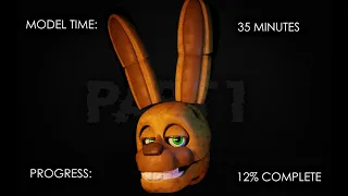 [Blender] Chaplips Springbonnie Speedmodel (Part 1)