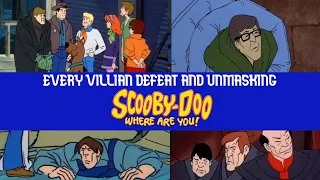 Scooby Doo Where Are You! Every Villain Defeat And Unmasking SEASON 2 [HQ]