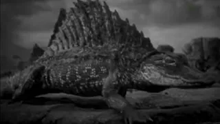 One Million B.C. [1940] - Gatorsaurus Screen Time