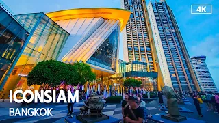 The Most Luxurious Shopping Mall in Bangkok at ICONSIAM 2023 [4K]