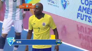 Brasile vs Argentina Highlights  FINALE Copa America Futsal 2017