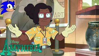 Amphibia - Fight at the Museum (Exclusive Clip)