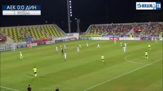 AEK Larnaca 2 0 Dinamo Minsk   UEFA Europa League 2017 2018   3rd Preliminar Round