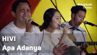 HIVI - Apa Adanya (with Lyrics) | BukaMusik