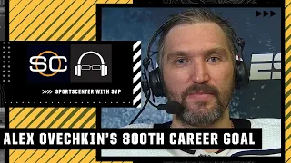 'I'm proud it's over' - Alex Ovechkin relieved to score 800th career goal | SC with SVP