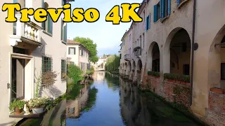 Treviso, Italy Walking tour [4K].