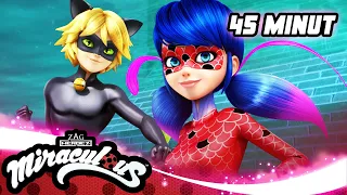 🐞 SEZON 3 – Kompilacja 2 [45 MINUT]🐞 | Miraculous: Biedronka i Czarny Kot