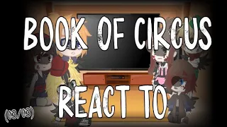 🃏Book Of Circus React♦ ((GCRV//03/03//Black Butler - Kuroshitsuji))