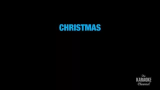 Blue Christmas in the Style of 'Elvis Presley' karaoke video with lyrics no lead vocal