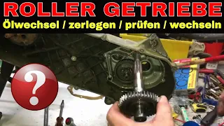 [TUTORIAL] Roller Getriebe ausbauen / zerlegen / prüfen / wechseln / Getriebe Ölwechsel machen