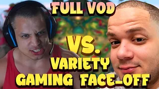 TYLER1 VS. EROBB221 VARIETY GAME FACE-OFF | FULL VOD (24H STREAM BET)