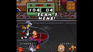 [SNES] Looney Tunes Basketball - Basketball Game 4 (Full)