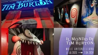 Visitiamo la mostra di Tim Burton a Torino! 🎬 🖤🤩