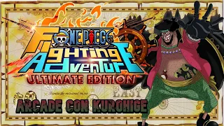 Shirohige me hace llorar - One Piece Fighting Adventure - Arcade con Kurohige