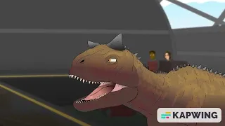 Toro the Carnotaurus screen time Lhugueny! Camp cretaceous