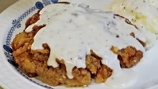 Chicken Fried Steak & Country Gravy