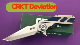 CRKT Deviation Renner design  IKBS pivot