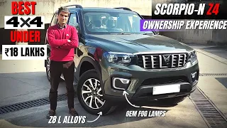 Scorpio N Z4 2023 4 × 4 🔥 OWNERSHIP REVIEW AND MODIFICATIONS 👌🏽#scorpion