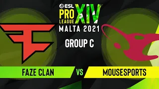 CS:GO - FaZe Clan vs. mousesports [Inferno] Map 3 - ESL Pro League Season 14 - Group C