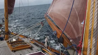 Colin Archer ”Helga” sailing in finnish gulf